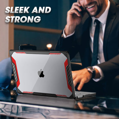 MacBook Pro 14 inch (2026-2021) Unicorn Beetle Case Cover-Red