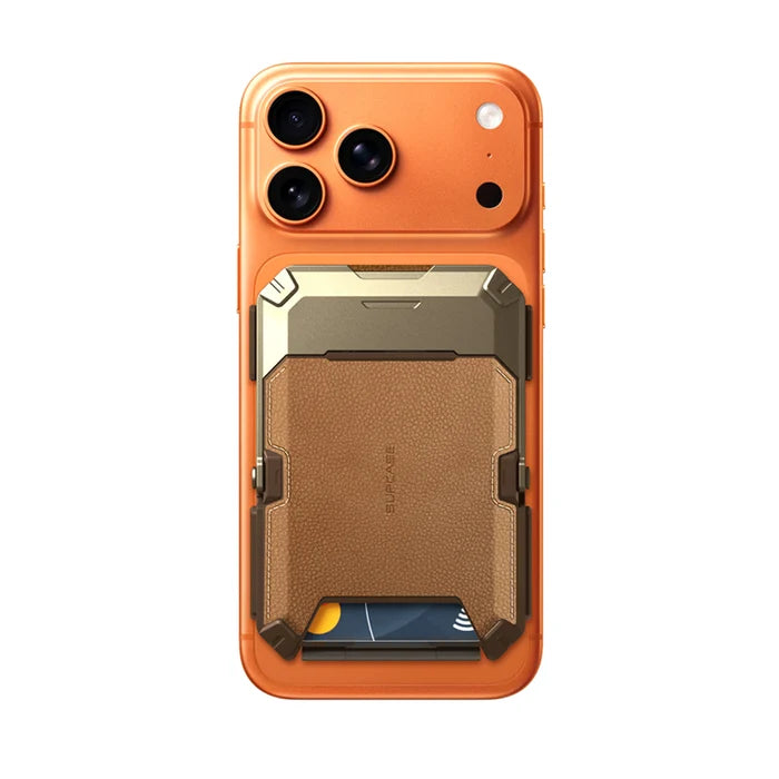 MagFlip Magnetic Wallet with Stand-Brown