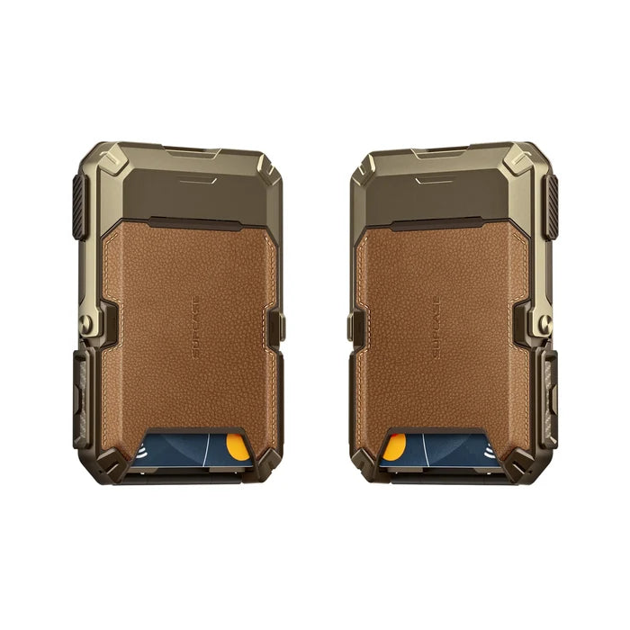 MagFlip Magnetic Wallet with Stand-Brown