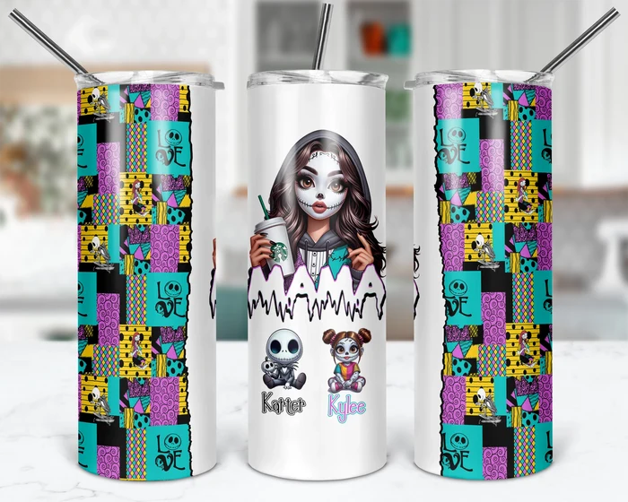 Mama’s Nightmares | Personalized 20 oz Tumbler