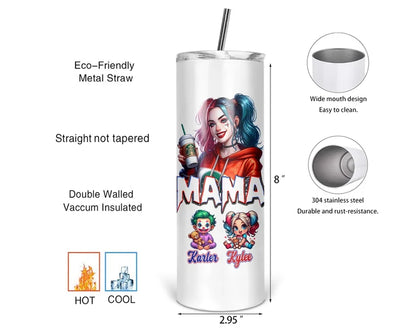Mama’s Villainous Brew | Personalized 20 oz Tumbler