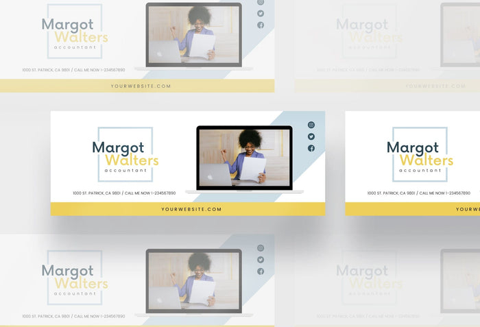 Ladystrategist Margot Facebook Cover Canva Template instagram canva templates social media templates etsy free canva templates
