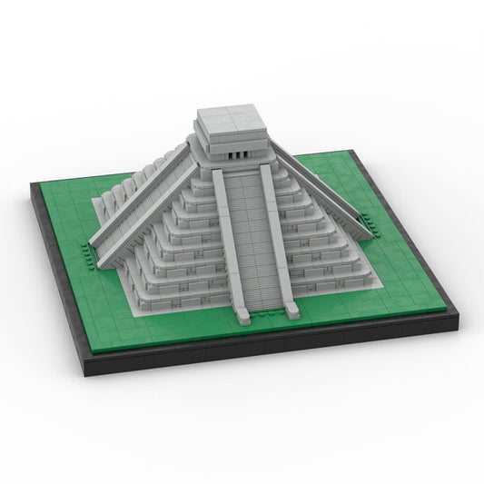 Maya - Ruinen der Pyramide von Chichen Itza Klemmbausteine - LesDiy - Klemmbausteine