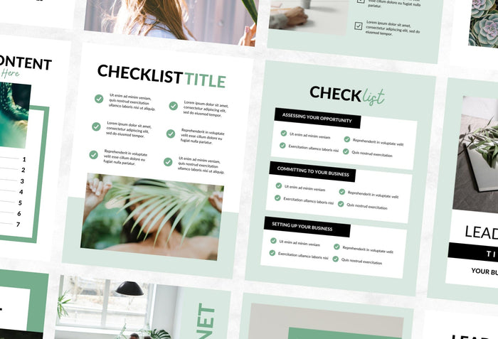 Ladystrategist Melanie Lead Magnet Editable Canva Template instagram canva templates social media templates etsy free canva templates