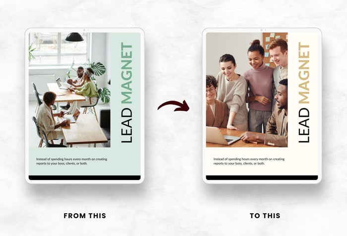 Ladystrategist Melanie Lead Magnet Editable Canva Template instagram canva templates social media templates etsy free canva templates