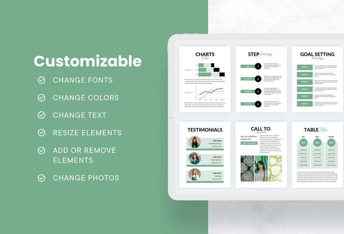 Ladystrategist Melanie Lead Magnet Editable Canva Template instagram canva templates social media templates etsy free canva templates