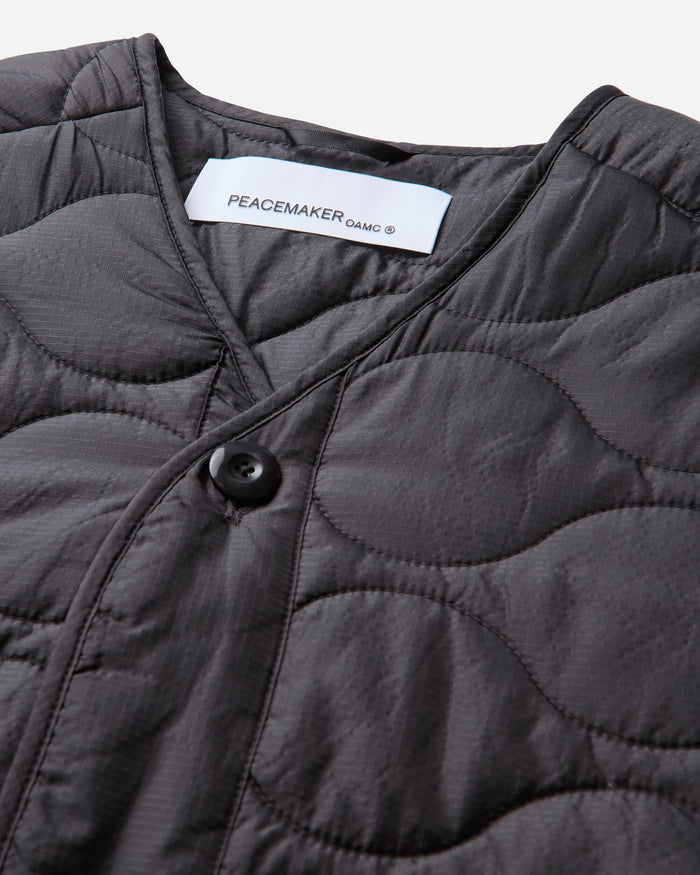OAMC Peacemaker Combat Liner Black Coats and Jackets Jackets PCM4OJ01ANY00199 BLACK