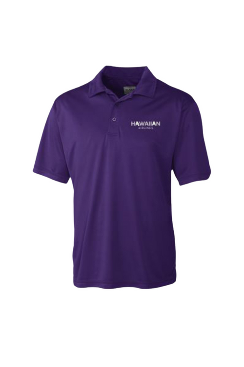 Men's Parma Cool Dry Polo - Purple