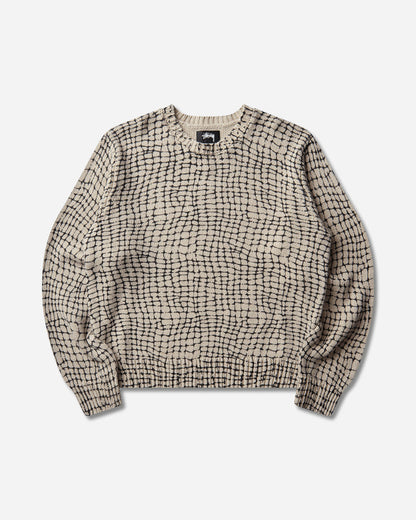 Stüssy Mesh Print Sweater Mesh Net Knitwears Sweaters 117313SJ 0572