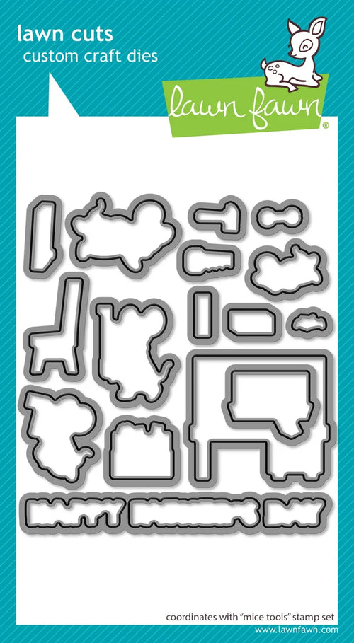Mice Tools Die Set by Lawn Fawn