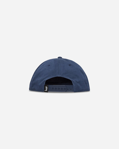 Stüssy Big Stock Mid Depth Cap Deep Blue Hats Caps 1311209SJ 0866