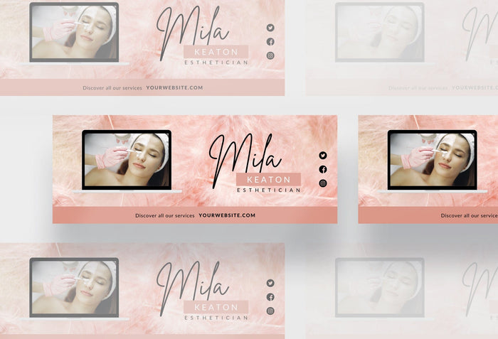 Ladystrategist Mila Facebook Cover Canva Template instagram canva templates social media templates etsy free canva templates