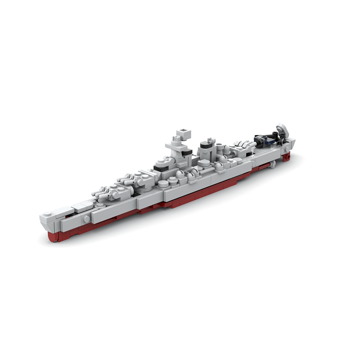 Mini Armed Naval Vessel Set 2 Klemmbausteine - LesDiy - Klemmbausteine