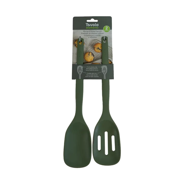 Mixing Slotted Spoons Silicone Thyme