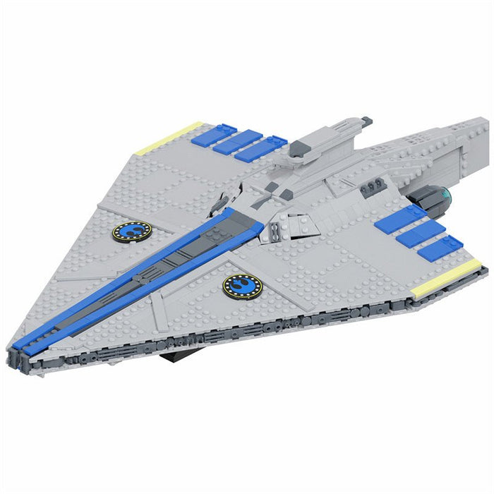 MOC - 101463 Acclamator - Klasse Angriffsfregatte Klemmbausteine - LesDiy - Klemmbausteine
