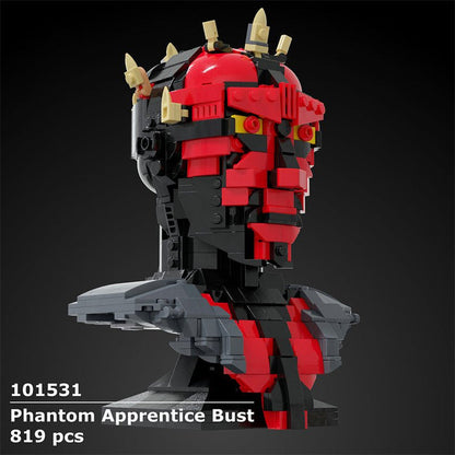 MOC - 101531 Phantom Apprentice Büste Klemmbausteine - LesDiy - Klemmbausteine