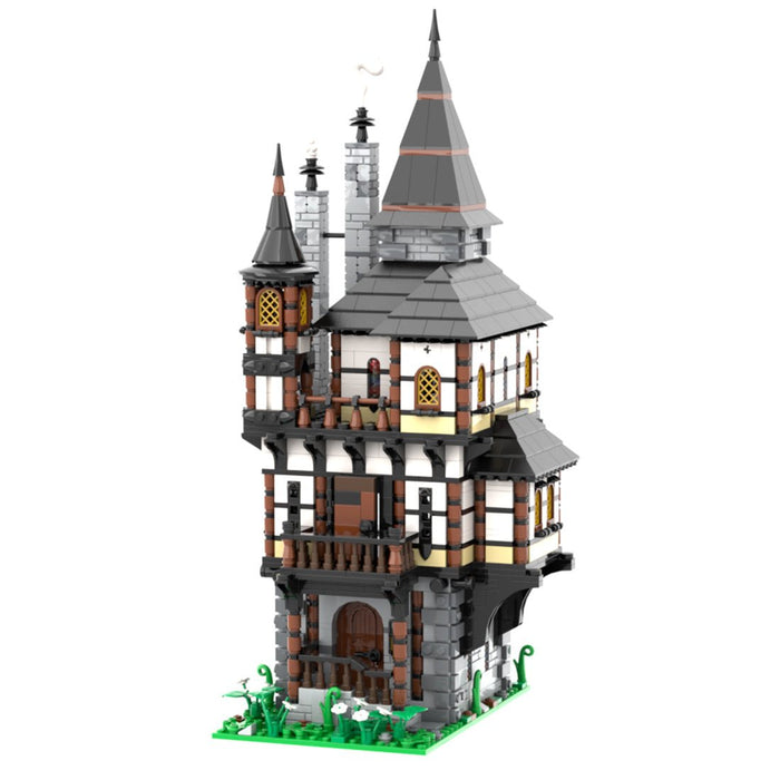 MOC - 109653 Medieval Tower House (Backdrop House) - LesDiy - Klemmbausteine