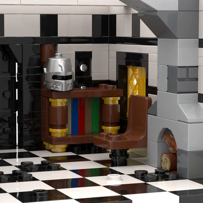 MOC - 109653 Medieval Tower House (Backdrop House) - LesDiy - Klemmbausteine