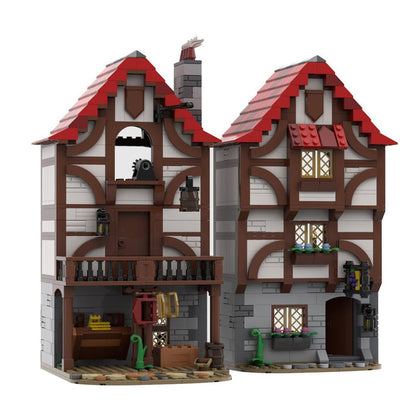 MOC - 110682 Medieval Alley's Inn - LesDiy - Klemmbausteine
