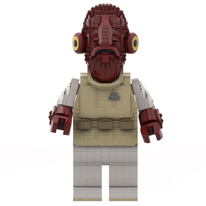 MOC - 111488 Admiral Ackbar - LesDiy - Klemmbausteine