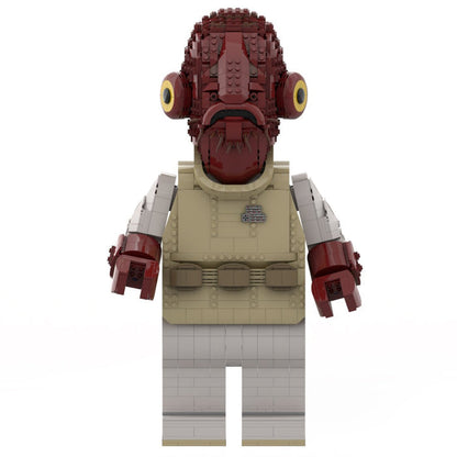 MOC - 111488 Admiral Ackbar - LesDiy - Klemmbausteine