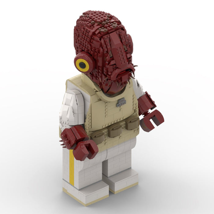 MOC - 111488 Admiral Ackbar - LesDiy - Klemmbausteine