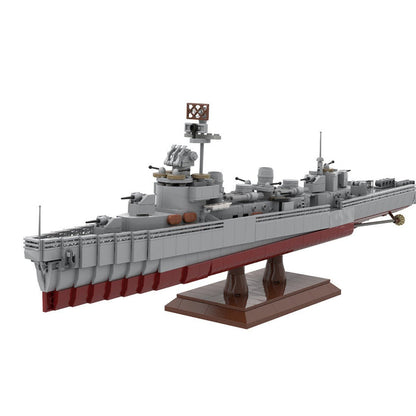 MOC - 124716 1/200 Scale Fletcher - Class Destroyer - LesDiy - Klemmbausteine