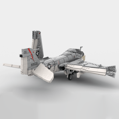 MOC - 130722 1:35 Scale A - 6E Intruder Klemmbausteine - LesDiy - Klemmbausteine