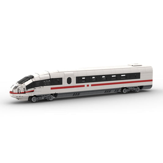 MOC - 136040 DB BR 406.5 "ICE 3 Steuer Wagen 2. Klasse" Klemmbausteine - LesDiy - Klemmbausteine