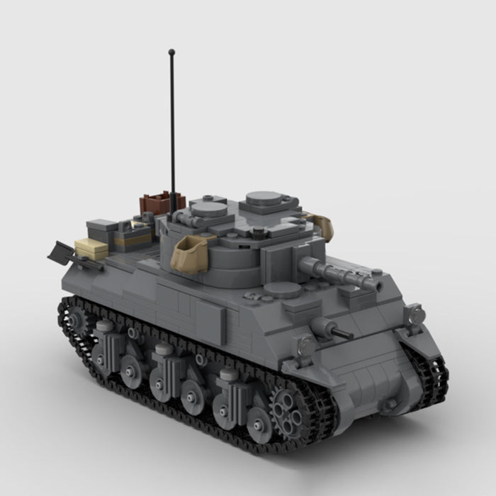 MOC - 150341 M4 sherman Klemmbausteine - LesDiy - Klemmbausteine