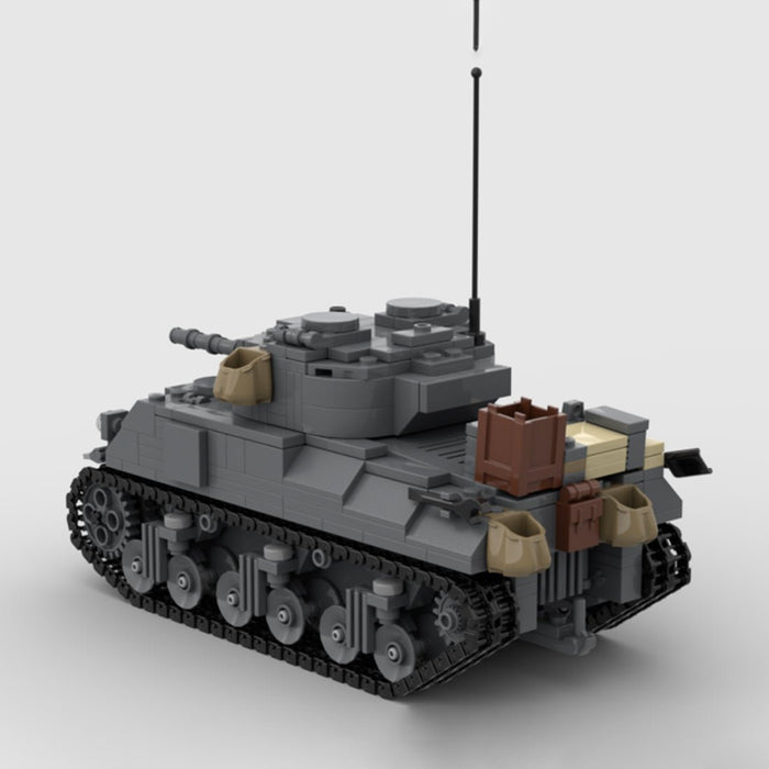 MOC - 150341 M4 sherman Klemmbausteine - LesDiy - Klemmbausteine