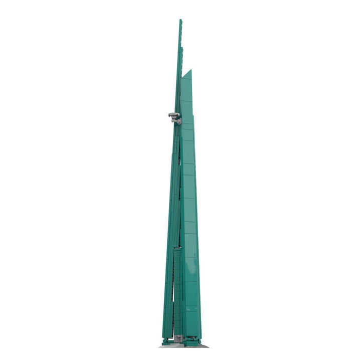MOC - 153609 1/2000 Scale Jeddah Tower Klemmbausteine - LesDiy - Klemmbausteine