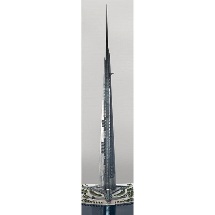 MOC - 153609 1/2000 Scale Jeddah Tower Klemmbausteine - LesDiy - Klemmbausteine
