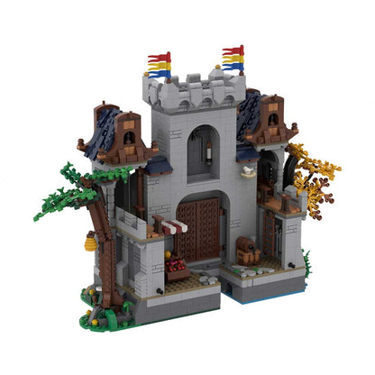 MOC - 175211 Medieval Castle Adventure - Castle Gate Klemmbausteine - LesDiy - Klemmbausteine