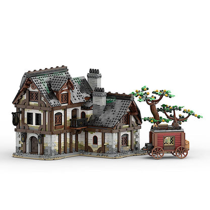 MOC - 177601 Mittelalterliche Taverne Klemmbausteine - LesDiy - Klemmbausteine
