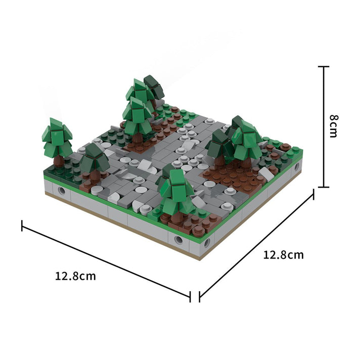 MOC - 183062 Mini World War II Sand Table - Module 5 - Cross Klemmbausteine - LesDiy - Klemmbausteine