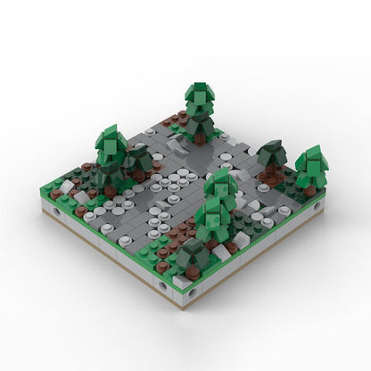 MOC - 183062 Mini World War II Sand Table - Module 5 - Cross Klemmbausteine - LesDiy - Klemmbausteine