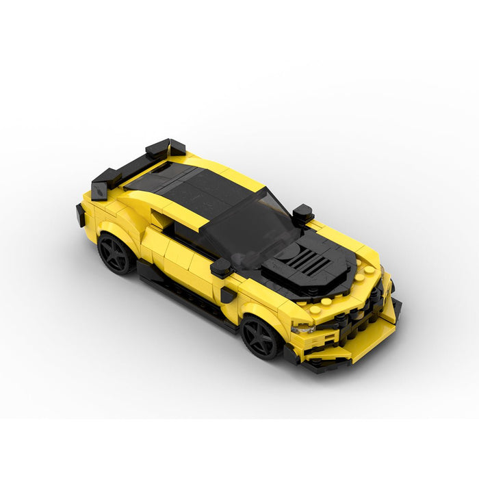MOC - 186862 Bumblebee Chevrolet Camaro Klemmbausteine - LesDiy - Klemmbausteine