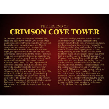 MOC - 186870 Crimson Cove Tower Klemmbausteine - LesDiy - Klemmbausteine