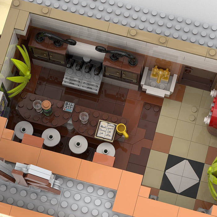 MOC - 187660 Downtown Bar Klemmbausteine - LesDiy - Klemmbausteine
