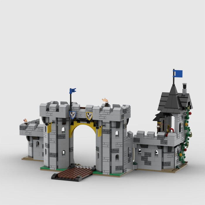 MOC - 194959 Black Falcons Fortress Klemmbausteine - LesDiy - Klemmbausteine