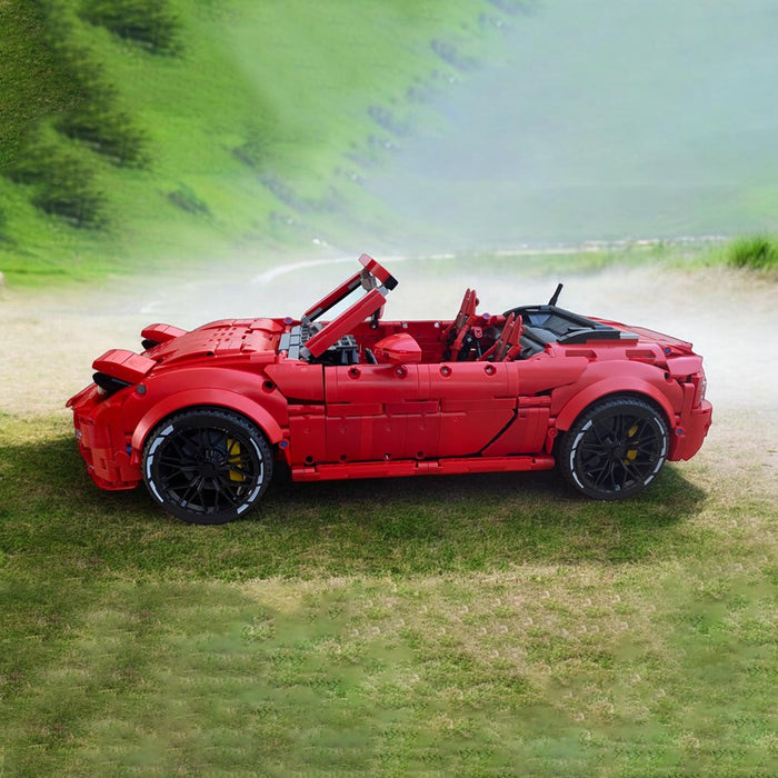 MOC - 199862 1/8 Scale Mazda MX5 Miata (NA) manual Klemmbausteine - LesDiy - Klemmbausteine