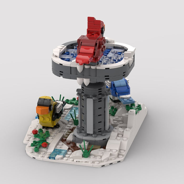 MOC - 203446 Winter Bird bath Klemmbausteine - LesDiy - Klemmbausteine