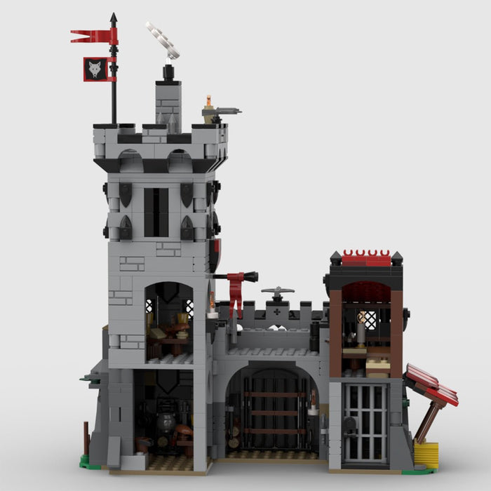 MOC - 205981 Wolfpack Outpost Klemmbausteine - LesDiy - Klemmbausteine