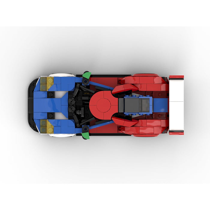 MOC - 215282 2Ford GT LM GTE Klemmbausteine - LesDiy - Klemmbausteine