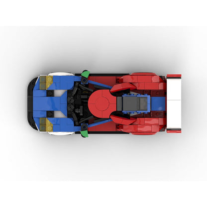 MOC - 215282 2Ford GT LM GTE Klemmbausteine - LesDiy - Klemmbausteine