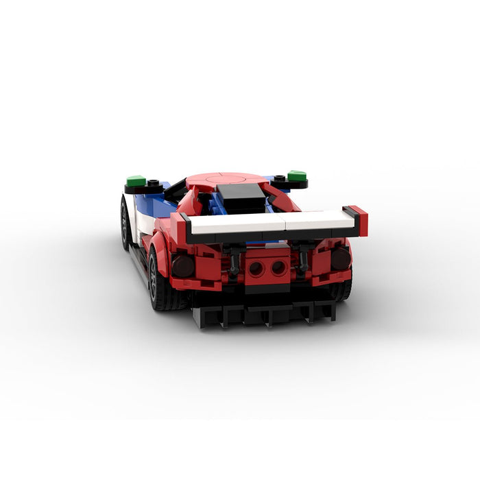 MOC - 215282 2Ford GT LM GTE Klemmbausteine - LesDiy - Klemmbausteine