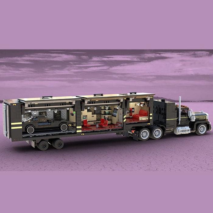 MOC - 216375 MOCturnal Knight Rider: KITT And the FLAG Mobile Command Unit Klemmbausteine - LesDiy - Klemmbausteine