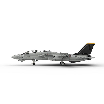 MOC - 223761 Grumman F - 14 TOMCAT - 1:35 Scale (v3) Klemmbausteine - LesDiy - Klemmbausteine