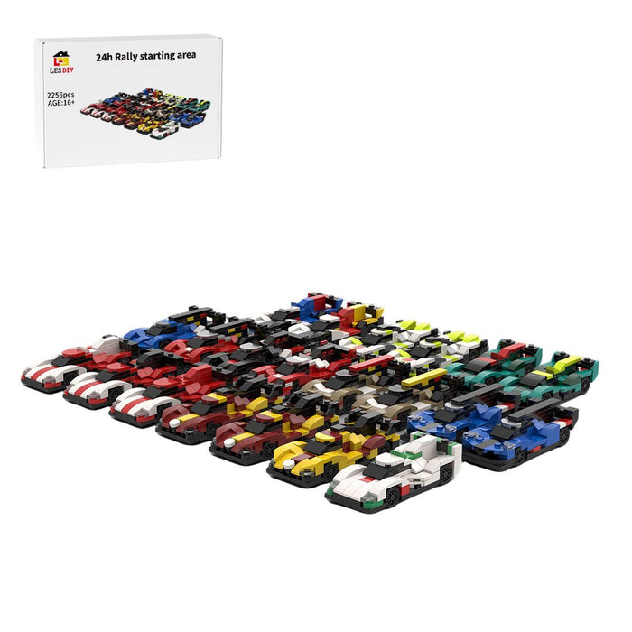 MOC - 223951 Mini Le Mans 2025 grid Klemmbausteine - LesDiy - Klemmbausteine